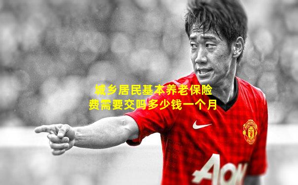城乡居民基本养老保险费需要交吗多少钱一个月