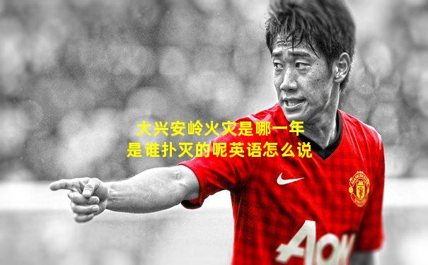 大兴安岭火灾是哪一年是谁扑灭的呢英语怎么说