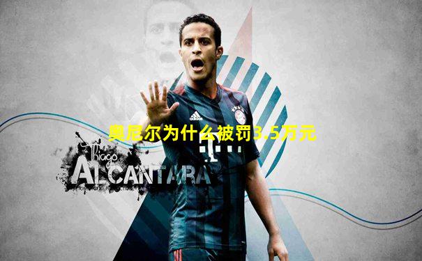 奥尼尔为什么被罚3.5万元