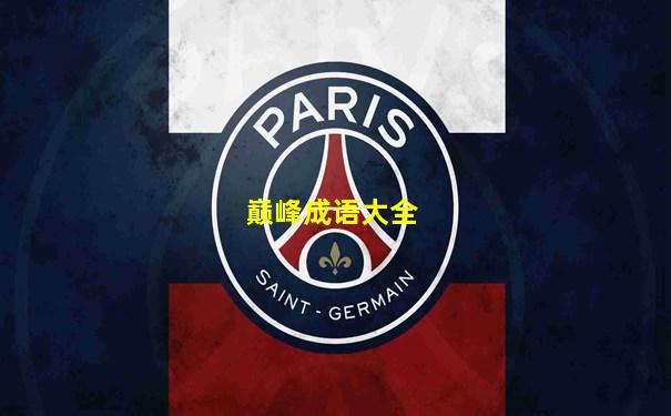 巅峰成语大全