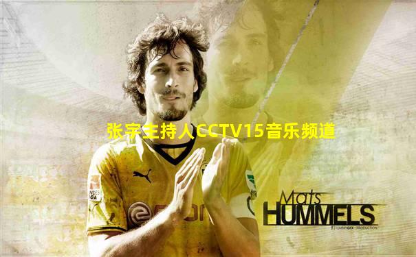 张宇主持人CCTV15音乐频道