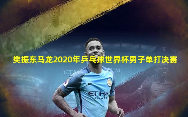樊振东马龙2020年乒乓球世界杯男子单打决赛