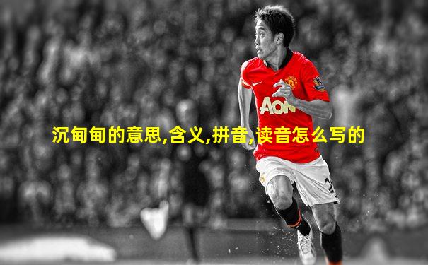 沉甸甸的意思,含义,拼音,读音怎么写的