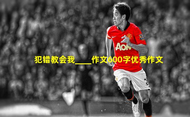 犯错教会我____作文600字优秀作文