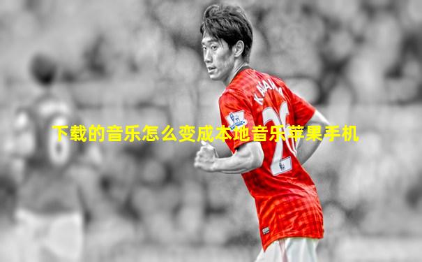 下载的音乐怎么变成本地音乐苹果手机