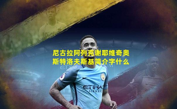 尼古拉阿列克谢耶维奇奥斯特洛夫斯基简介字什么