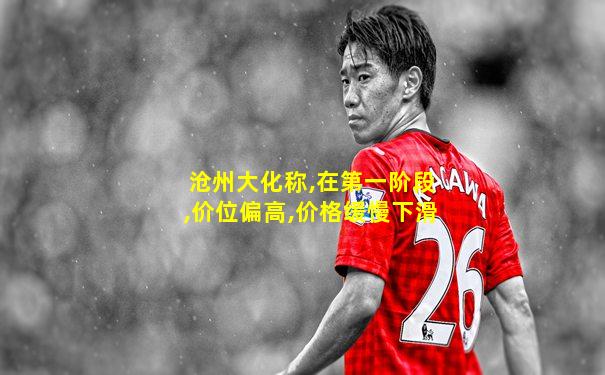 沧州大化称,在第一阶段,价位偏高,价格缓慢下滑